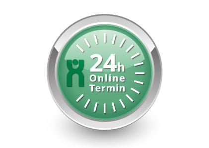 24-Stunden online Termin